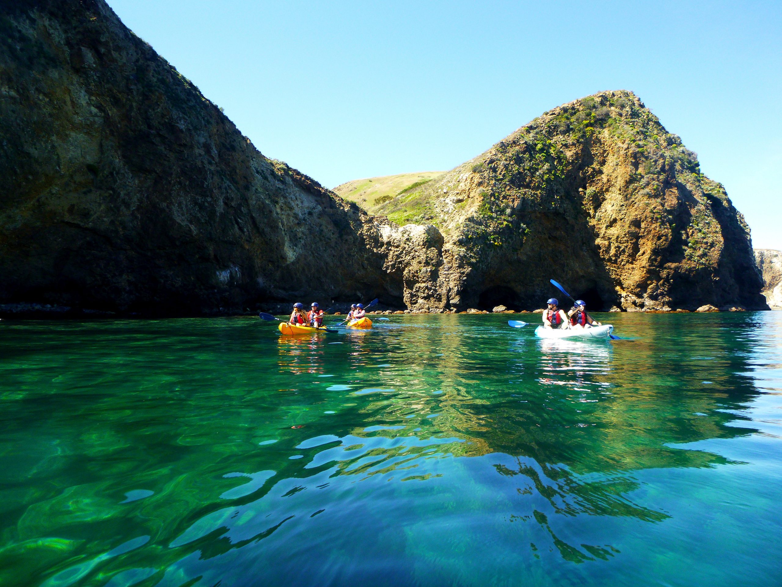 Sea Cave Kayaking with SB Adventure Co